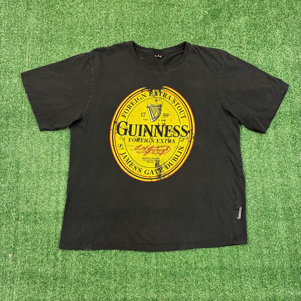 Y2K 2000's Guinness Beer Graphic T-shirt